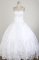 Mexican Exclusive Ball Gown Sweetheart Neck Floor-length White Quinceanera Dress LZ426017