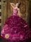 Orofino Idaho/ID Beading Exquisite Burgundy Quinceanera Dress Beaded Decorate Straps Taffeta Ball Gown