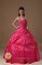 Bear Delaware/ DE Hot Pink Halter Quinceanera Dress Beading and Pick-ups For Exclusive Sweetheart