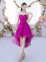 Popular Sweetheart Sleeveless Tulle Court Dresses for Sweet 16 Lace Lace Up