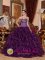 McAllen TX Dark Purple Sequins Bodice Beautiful Christmas Party Dresses