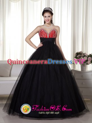 Clarion Pennsylvania/PA Hot Pink Sweetheart Neckline Quinceanera Dress With Leopard and Organza