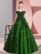 Off The Shoulder Sleeveless Satin Quinceanera Dress Lace Zipper