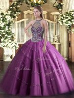 Flirting Sleeveless Beading Lace Up Quinceanera Gown(SKU SJQDDT1086002-1BIZ)