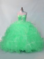 Sleeveless Beading and Ruffles Lace Up Ball Gown Prom Dress(SKU PSSW1131-8BIZ)