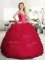 Straps Tulle Sleeveless Floor Length 15 Quinceanera Dress and Beading and Ruffles