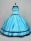 Sleeveless Ruching Zipper Quinceanera Dress