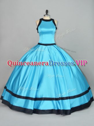 Sleeveless Ruching Zipper Quinceanera Dress