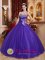 Exquisite Beading Best Purple Quinceanera Dress For Blue Mountains NSW Sweetheart Tulle and Tafftea