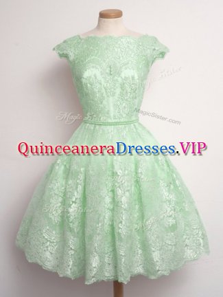 Best Selling Cap Sleeves Lace Lace Up Quinceanera Court Dresses