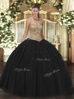 Sleeveless Beading Lace Up Quinceanera Dresses