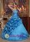 Chesterfield Virginia/VA Blue Stylish Quinceanera Dress New Arrival With Sweetheart Beaded Decorate