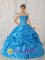 Wonderful Taffeta Blue Appliques Ball Gown Sweetheart Quinceanera Dress For In Edgewood Maryland/MD