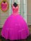 Shining Sleeveless Beading Zipper Vestidos de Quinceanera