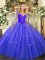 Long Sleeves Lace Lace Up Quinceanera Dresses