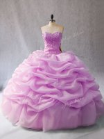 Lilac Lace Up Sweet 16 Dress Pick Ups Sleeveless Floor Length(SKU PSSW0972-5BIZ)